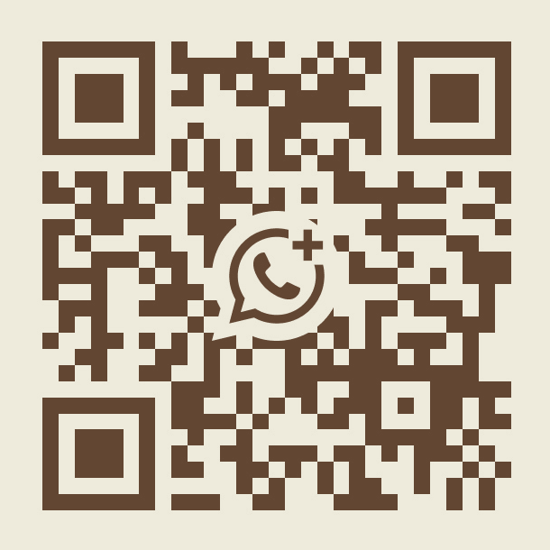 QR code that opens a WhatsApp chat with Bonnie & Bread